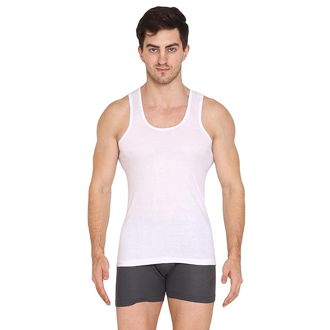 VIP Supreme Men's Sleeveless Cotton Vest (Pack of 5)