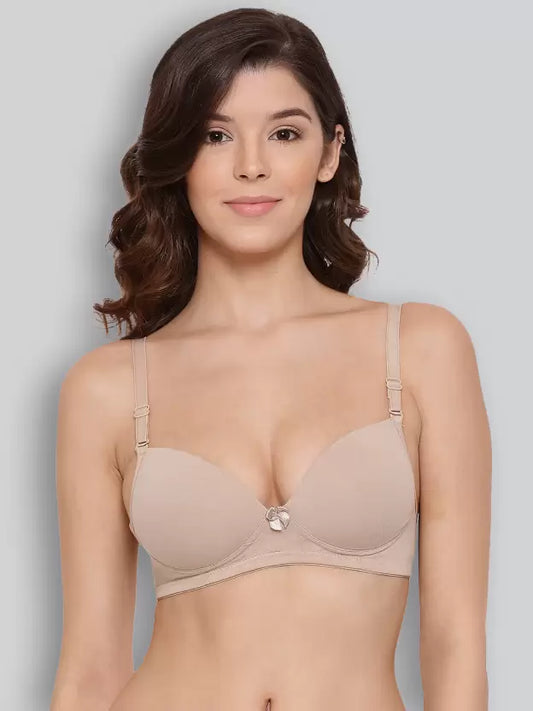 Lyra by Lux  Women Push-up Heavily Padded Bra  (SKIN) STYLE#523 - DEEPMALA HOSIERY