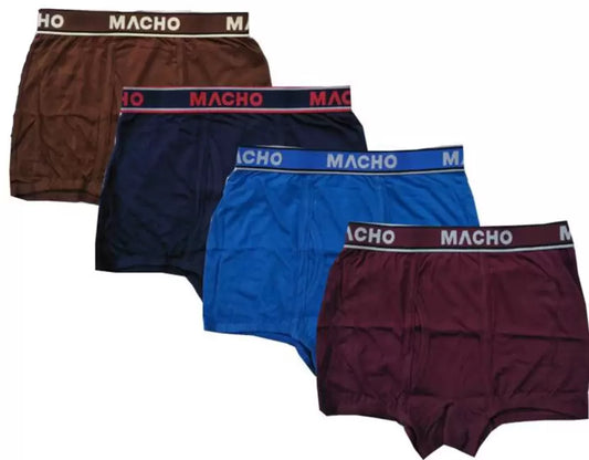 MACHO MINI TRUNK PACK OF 4 ASSORTED COLORS - DEEPMALA HOSIERY