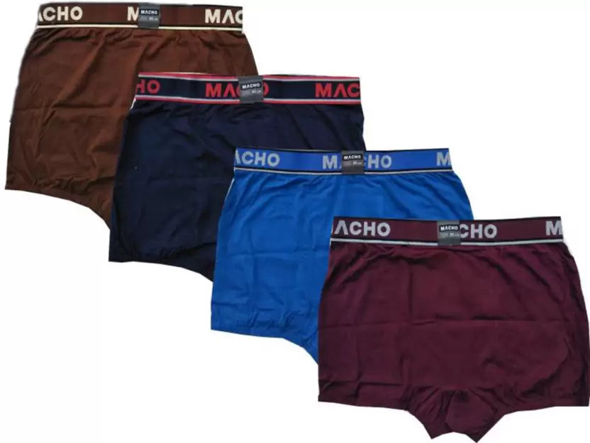 MACHO MINI TRUNK PACK OF 4 ASSORTED COLORS - DEEPMALA HOSIERY